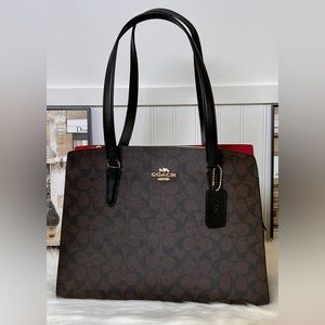 NWT✨ COACH Tatum Carryall Signature Canvas